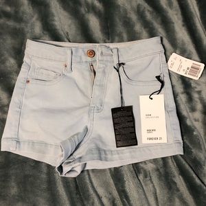 Forever 21 Denim High Rise Shorts